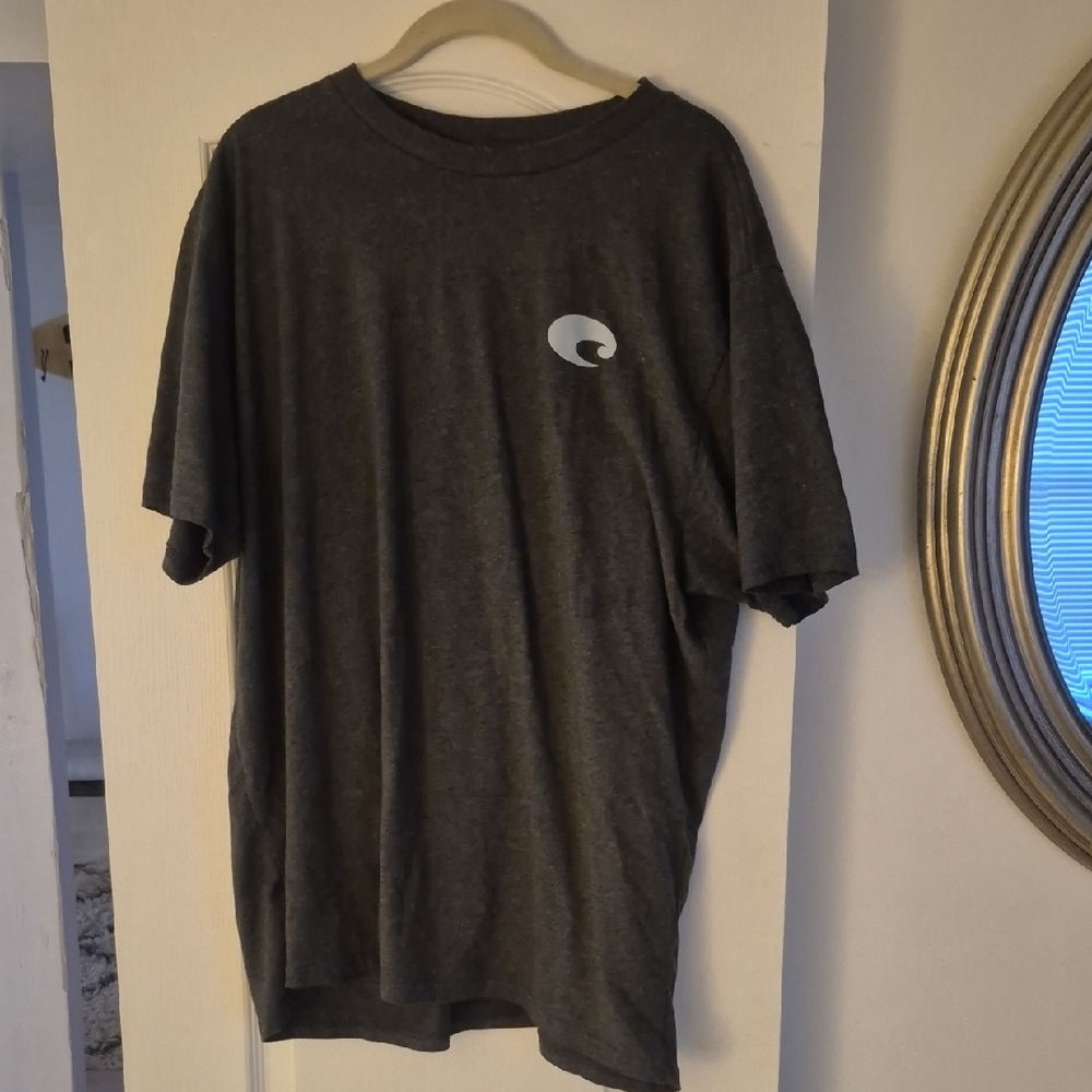 Costa Gray Short Sleeve Tee Casual Comfort